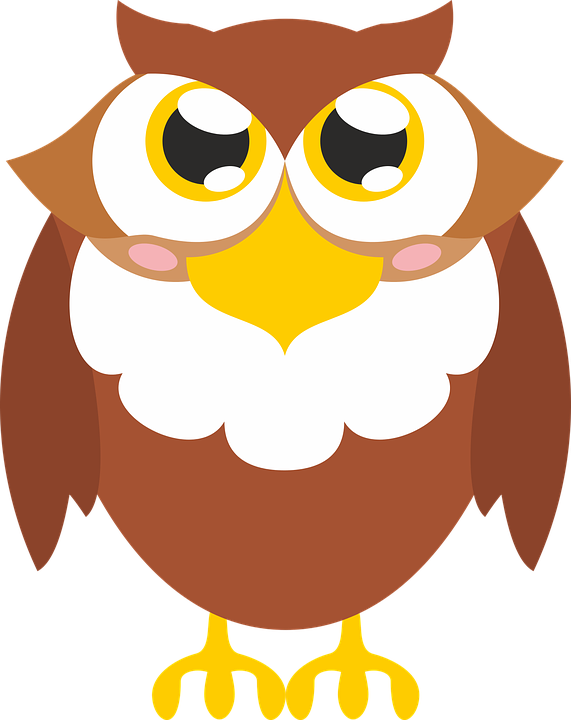 Brown, Bird, Owl, Vector - Vektor Burung Hantu, HD Png Download - Owl Transparent PNG Free Download