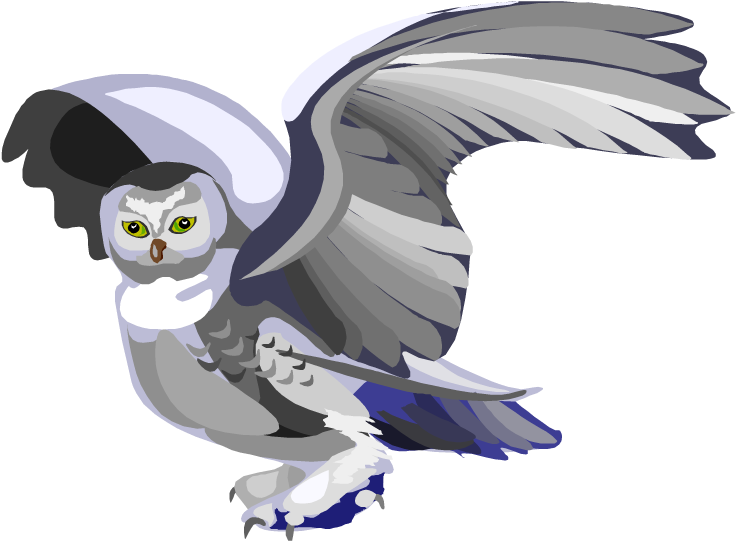 Owls Clipart Flying - Illustration, HD Png Download - Owl Transparent PNG Free Download