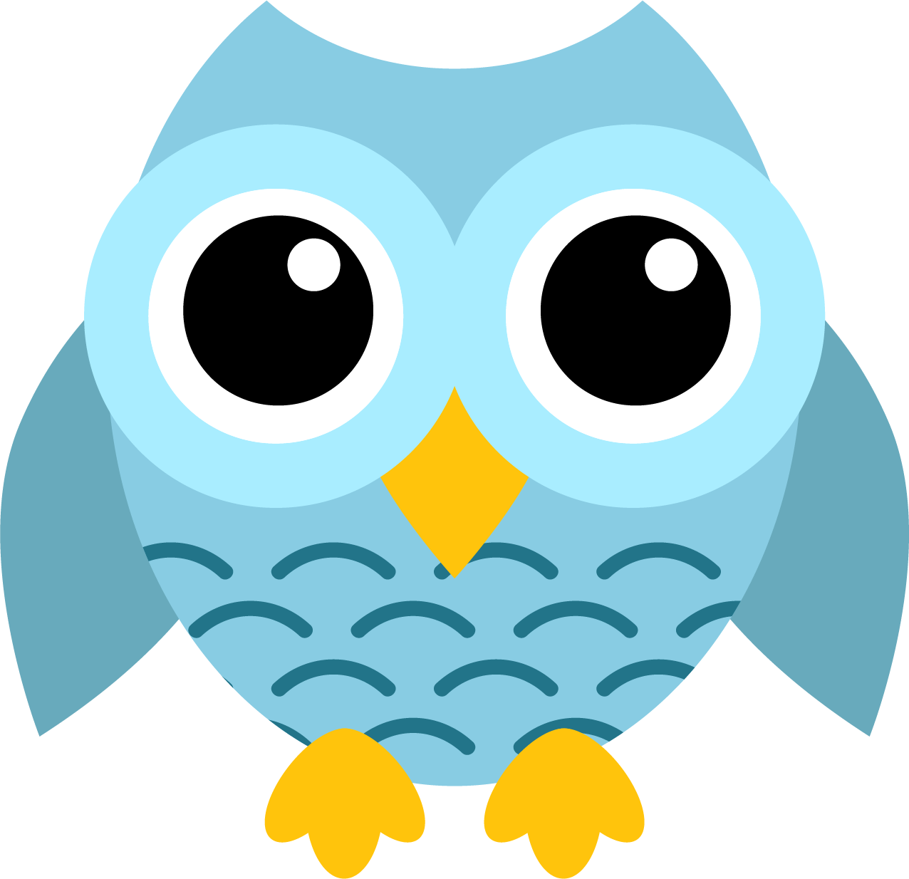 Turquoise Owl Png - Owl Clipart Transparent Background, Png Download - Owl Transparent PNG Free Download