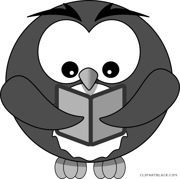 Transparent White Owl Png - Clipart Transparent Owl Reading, Png Download - Owl Transparent PNG Free Download