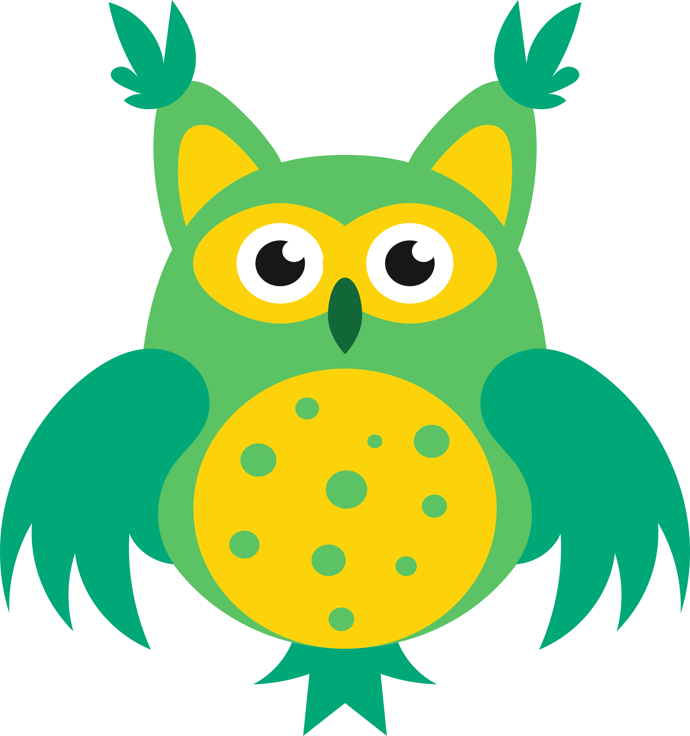 2 Clipart Owl - Cartoon, HD Png Download - Owl Transparent PNG Free Download