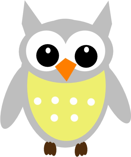 Yellow Owl How To Set Use Gray Clipart Wise Clip Art, HD Png Download - Owl Transparent PNG Free Download