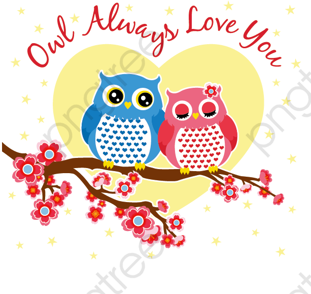Love Clipart Owl - Yearly Calendar 2019 Owl, HD Png Download - Owl Transparent PNG Free Download