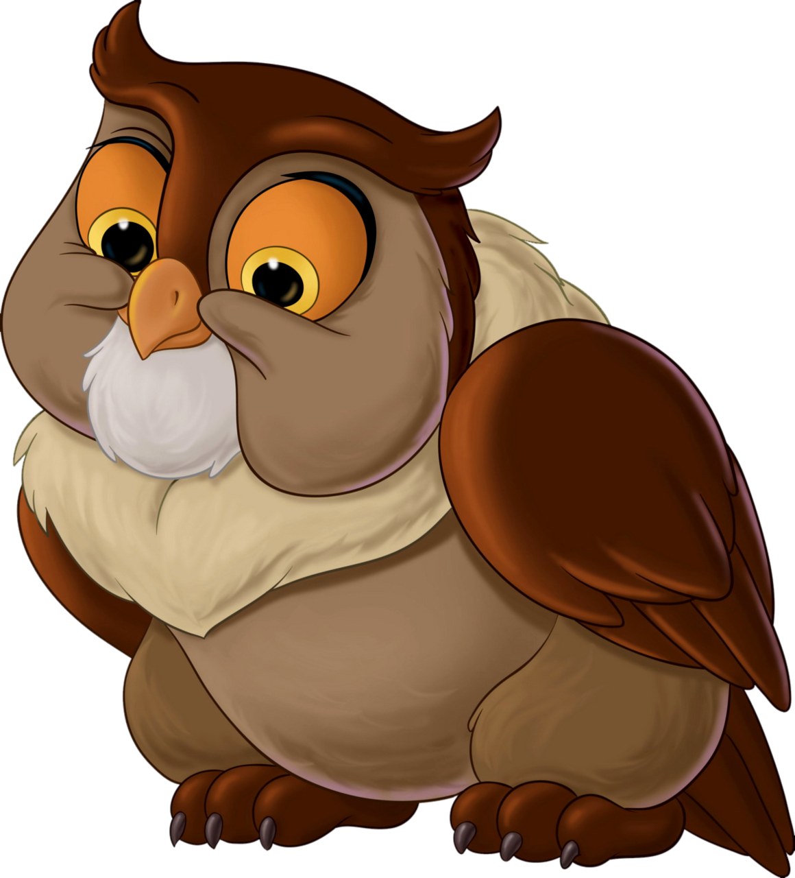 Transparent Possum Clipart - Friend Owl Bambi, HD Png Download - Owl Transparent PNG Free Download