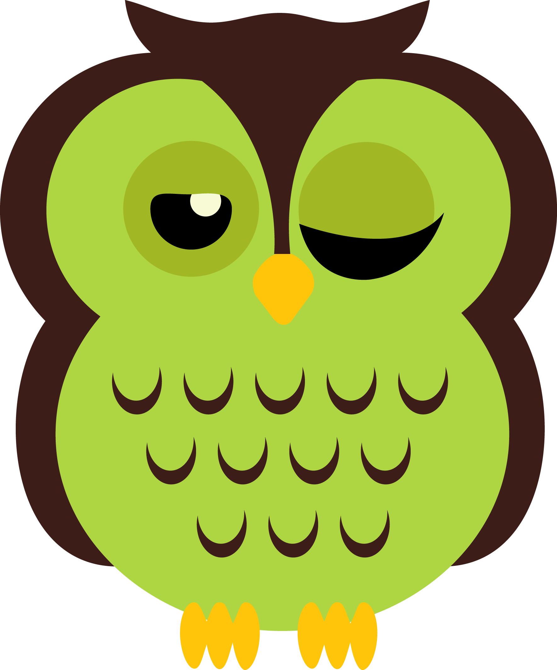 Owl Clip Art - Free Printable Cartoon Owls, HD Png Download - Owl Transparent PNG Free Download