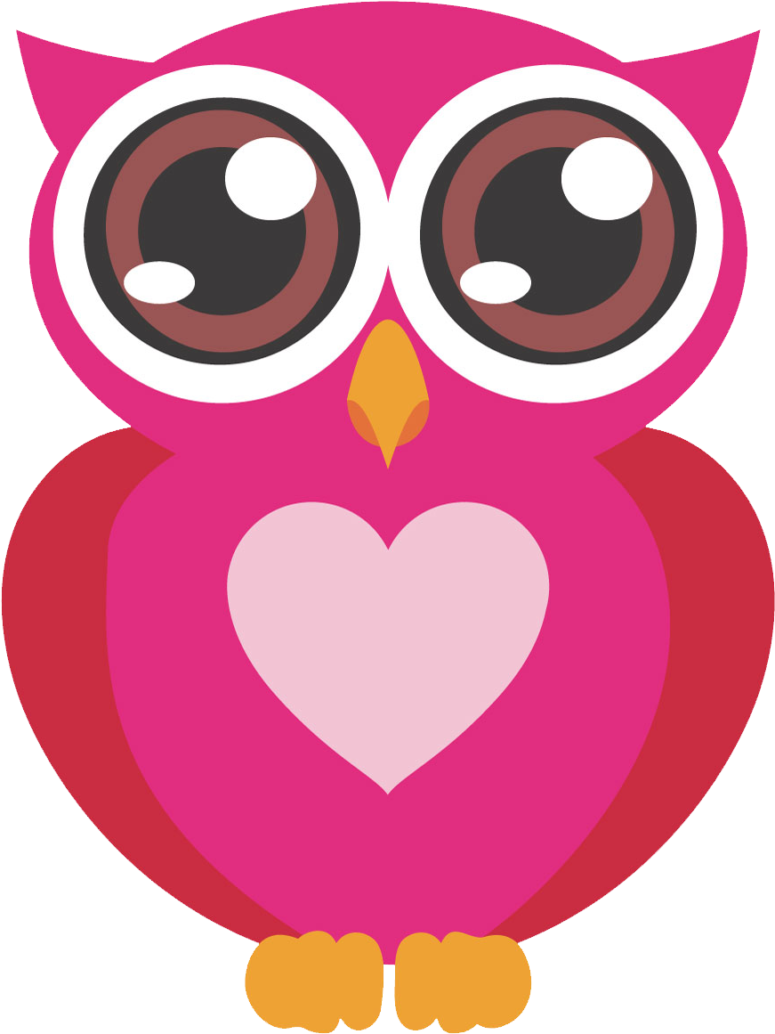 Big Eye Cartoon Owl, HD Png Download - Owl Transparent PNG Free Download