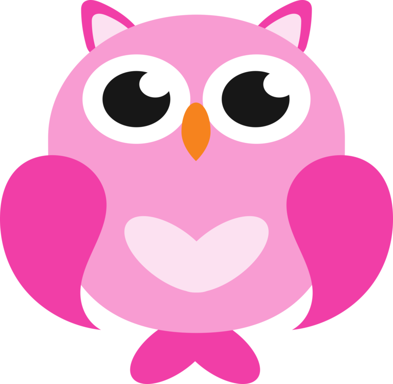 Pink,owl,snout, HD Png Download - Owl Transparent PNG Free Download