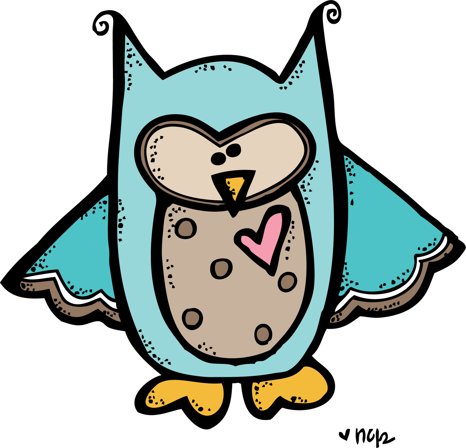 Melonheadz Owl Clipart, HD Png Download - Owl Transparent PNG Free Download