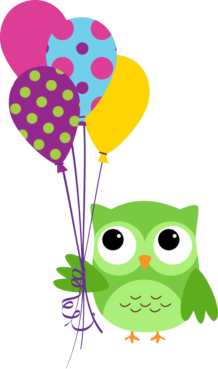 Owl Birthday Clipart, HD Png Download - Owl Transparent PNG Free Download