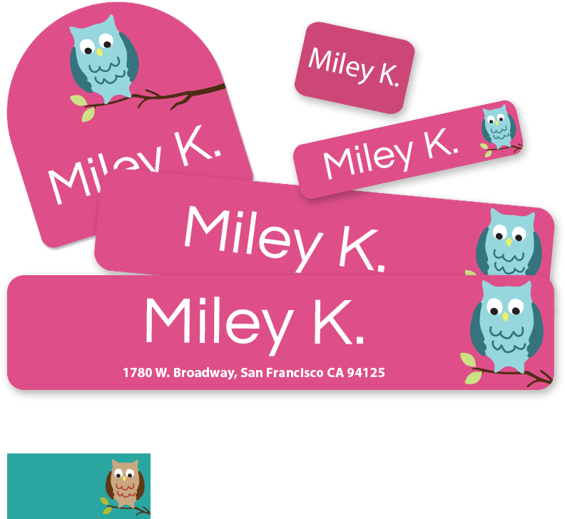 Owls Camp Labels - Miley Cyrus Who Owns My, HD Png Download - Owl Transparent PNG Free Download