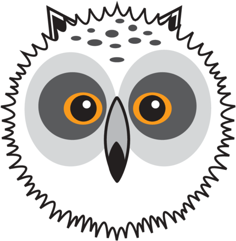 Animaru Snowy Owl - Illustration, HD Png Download - Owl Transparent PNG Free Download