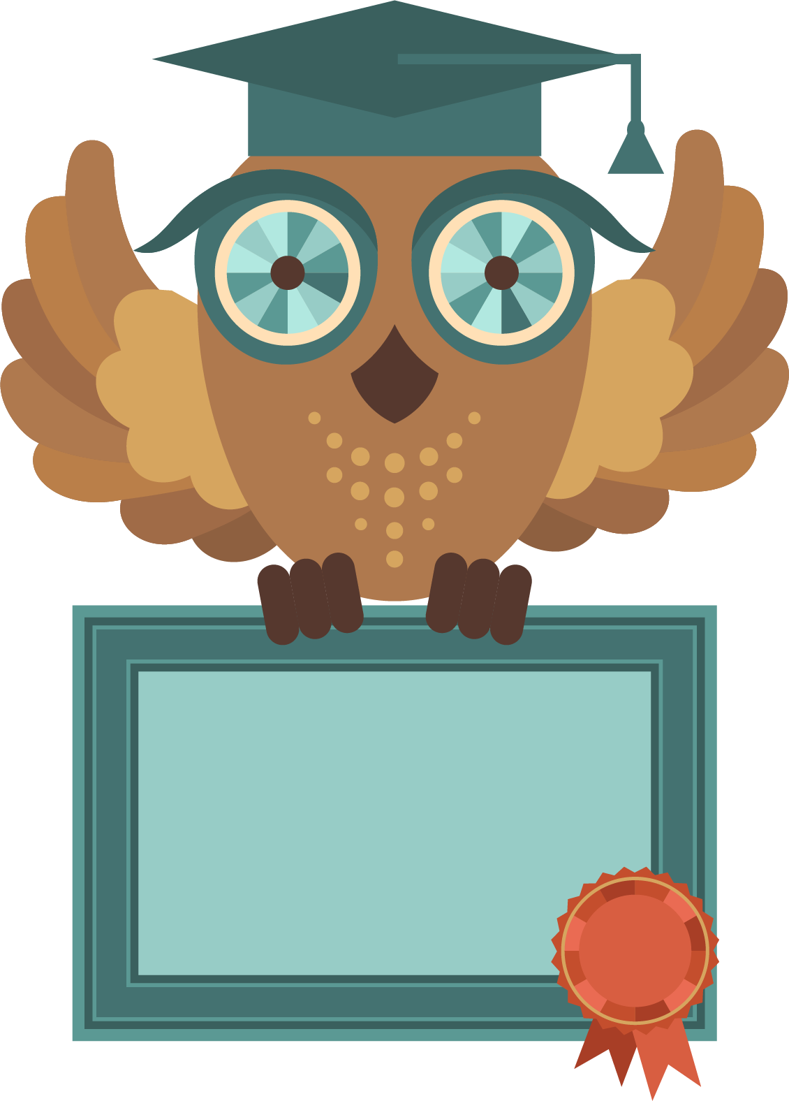 Owl Png Transparent Free Images - Kartun Burung Hantu Sarjana, Png Download - Owl Transparent PNG Free Download