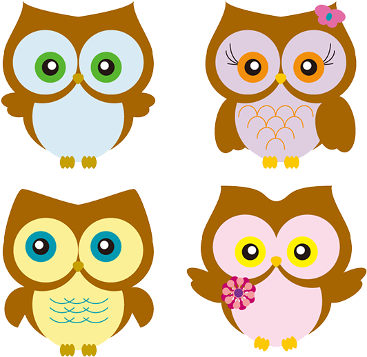 Clip Art Owl Cartoon Drawing - Owl Images Cartoon, HD Png Download - Owl Transparent PNG Free Download
