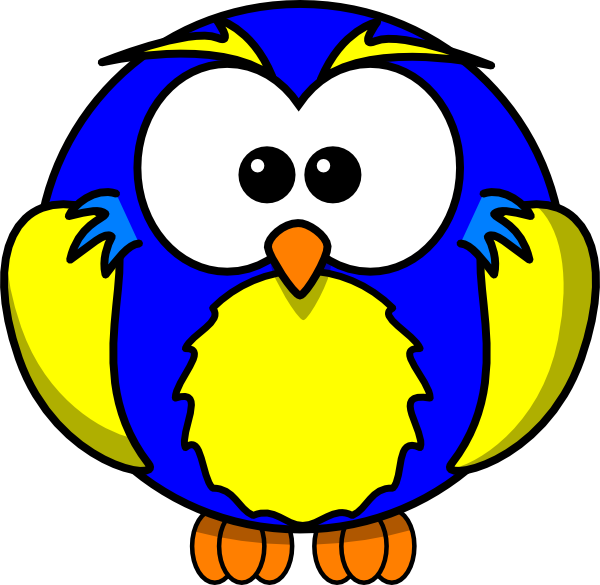 Hoot Hoops Owl Svg Clip Arts - Cute Cartoon Animals Clipart, HD Png Download - Owl Transparent PNG Free Download