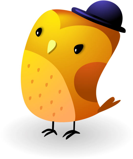 Father Owl With A Hat - Cartoon, HD Png Download - Owl Transparent PNG Free Download