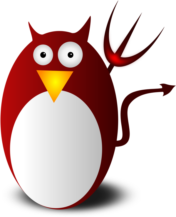 Owl,flightless Bird,beak - Linux Spyware, HD Png Download - Owl Transparent PNG Free Download