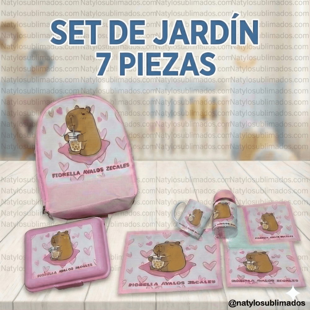 Set Jardín 7 Piezas