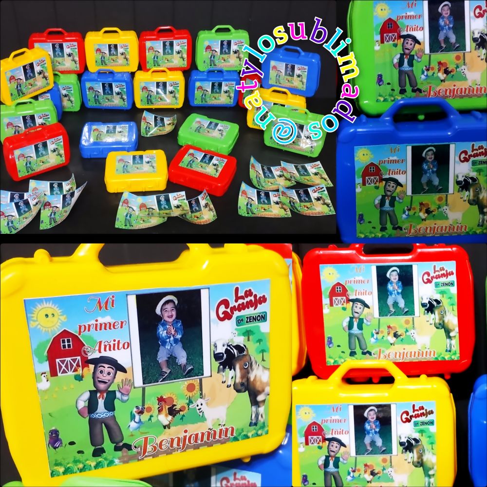 Luncheras Personalizadas P/Mayor (Plástico/Vinílo)