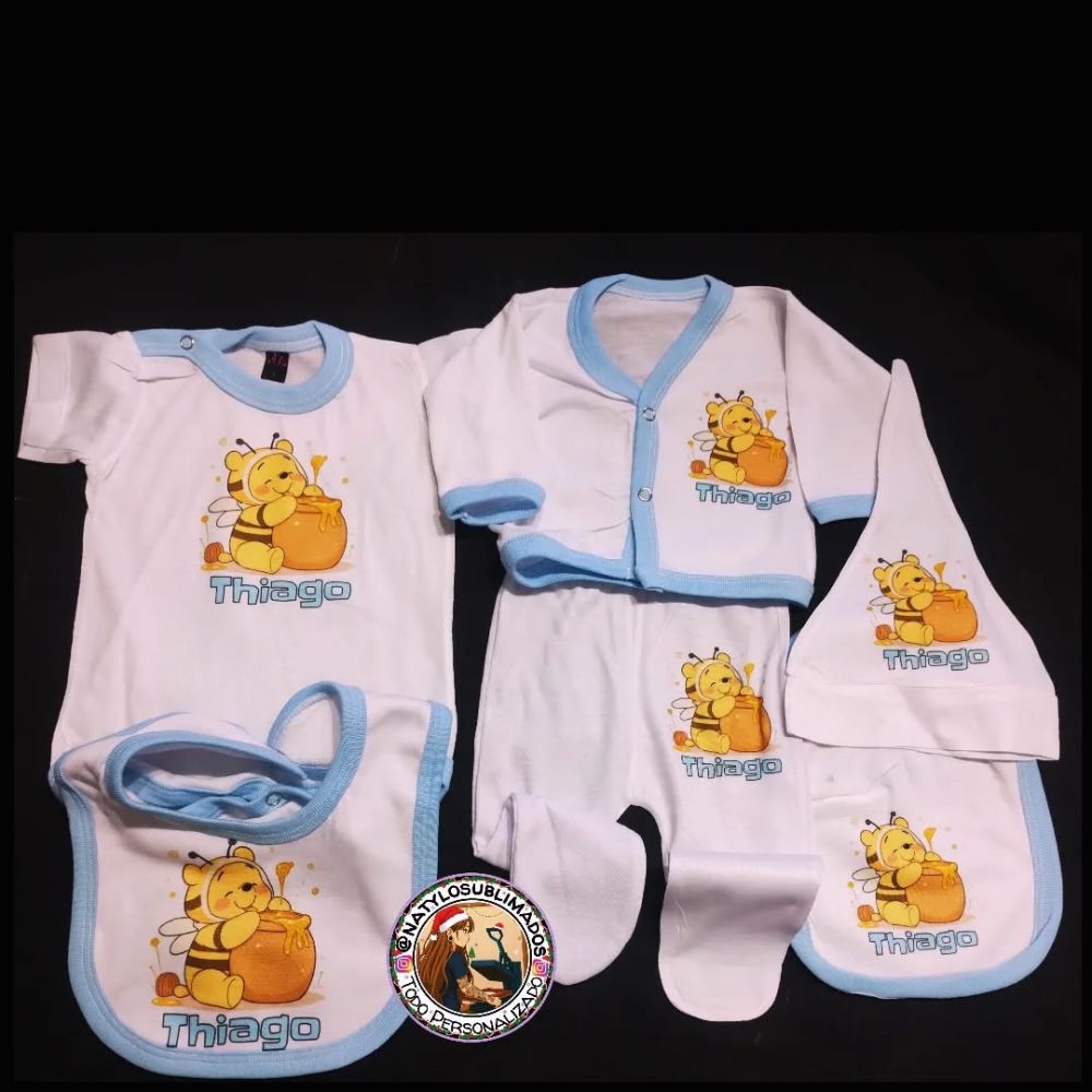 Ajuar Personalizado 6 Piezas