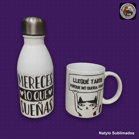 Lecherita+Taza Cerámica (Combo)