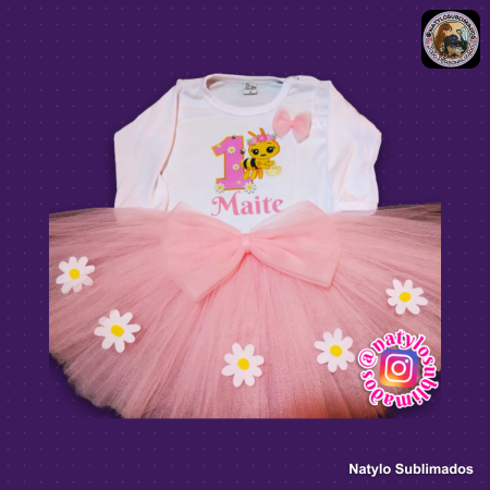 Tutu Personalizado (Con Apliques)