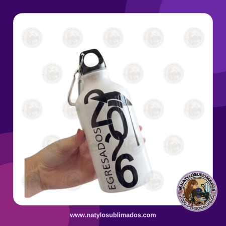 Botellita Hoppy/Alumínio 600cc (Promo Egresados)