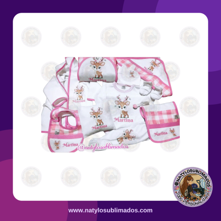 Ajuar Personalizado 12 Piezas