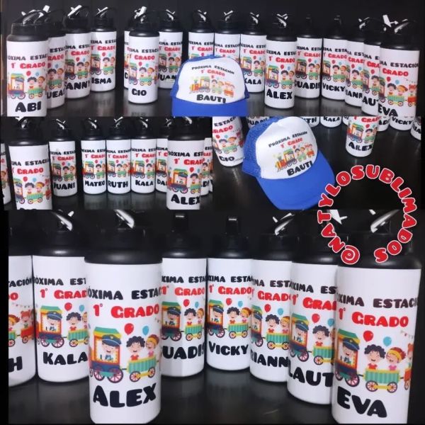 Botellita Hoppy/Polímero 600cc (Promo Egresados)
