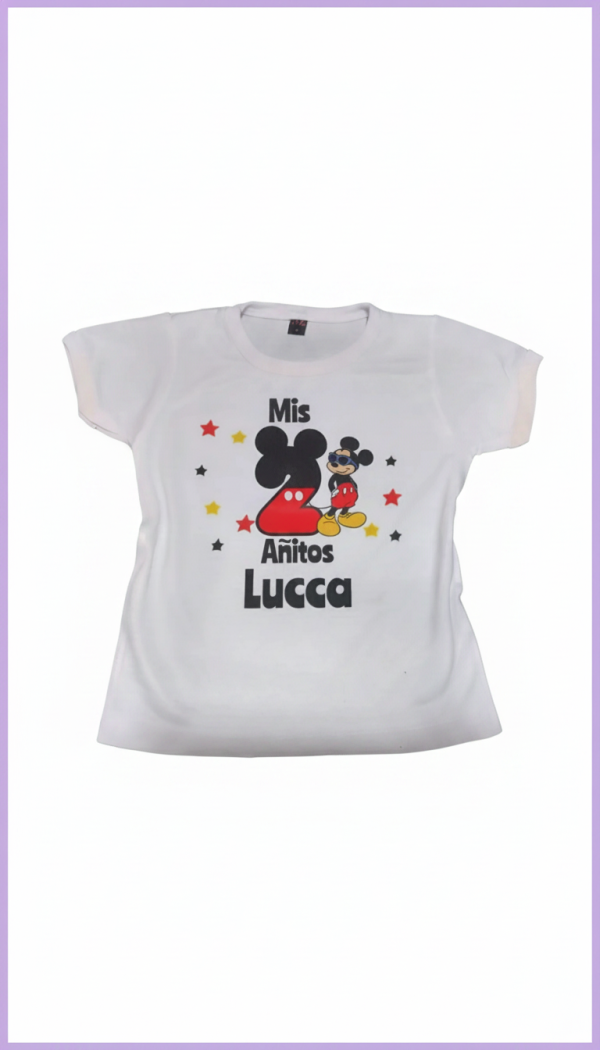 Remera Niño Personalizada