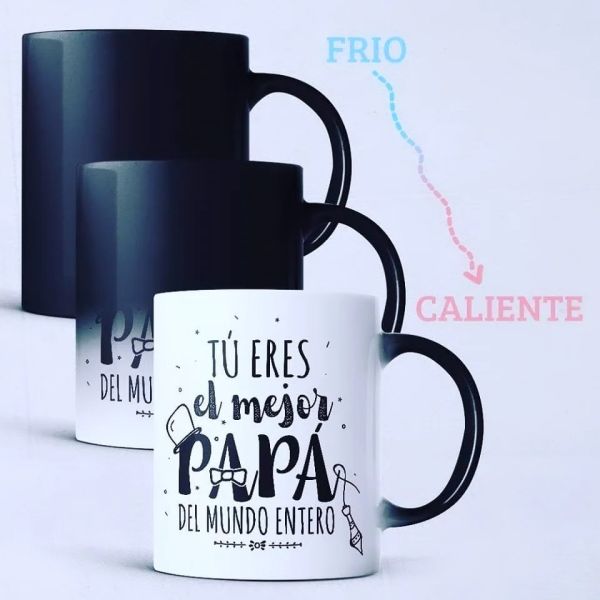 Taza mágica personalizada