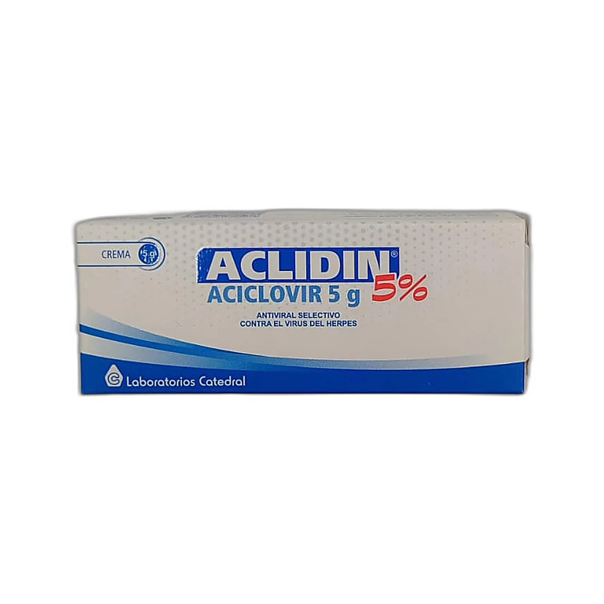 Aclidin 5% crema caja tubo x 5 g.