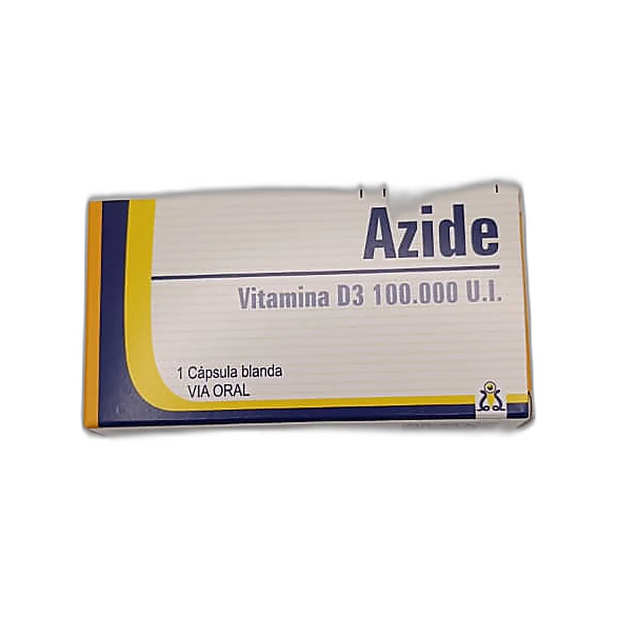 Azide caps. blan. caja x 1