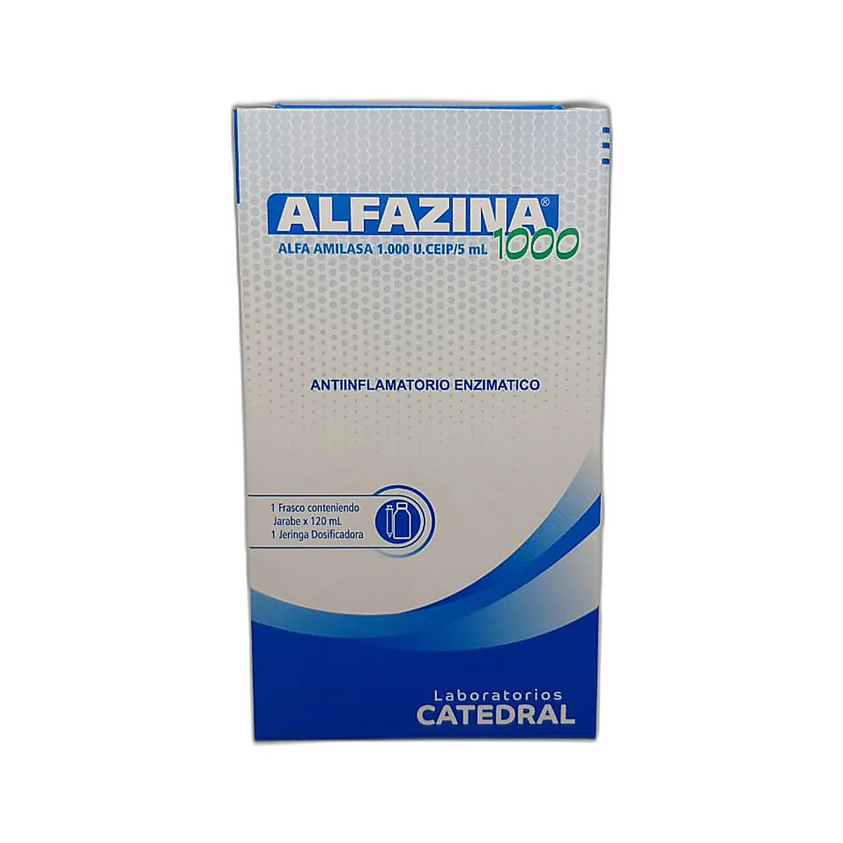 Alfazina 1000 jarabe caja fco. x 120 ml. + jer. dosif.