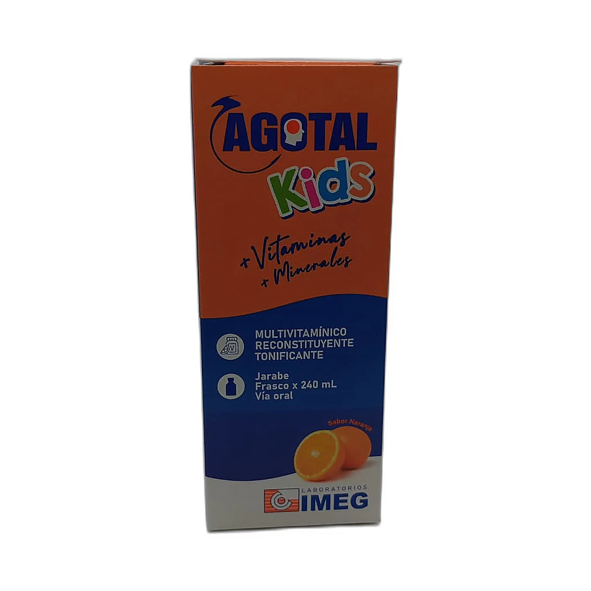 Agotal kids jarabe caja fco. x 240 ml.
