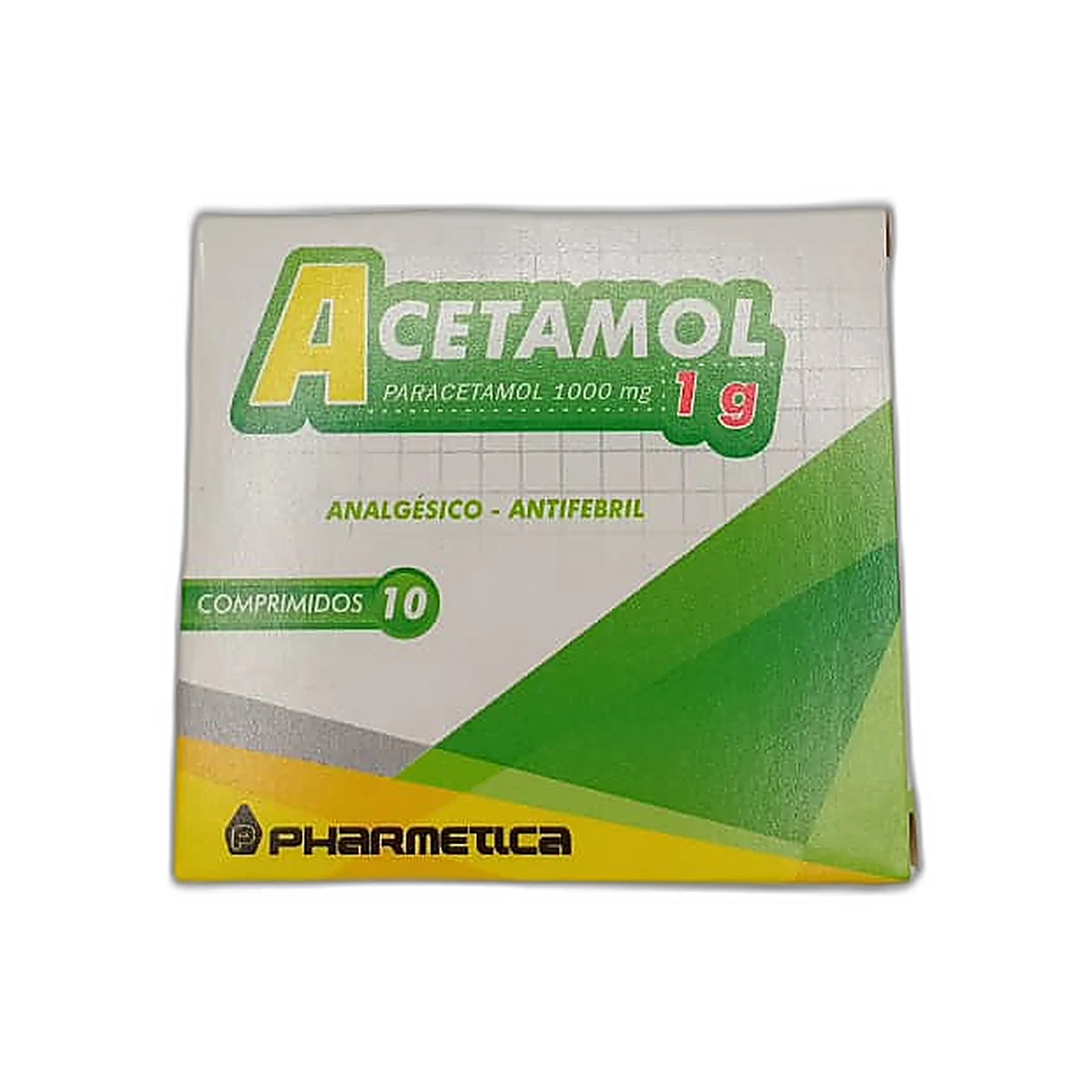 Acetamol 1 g. comp. caja x 10