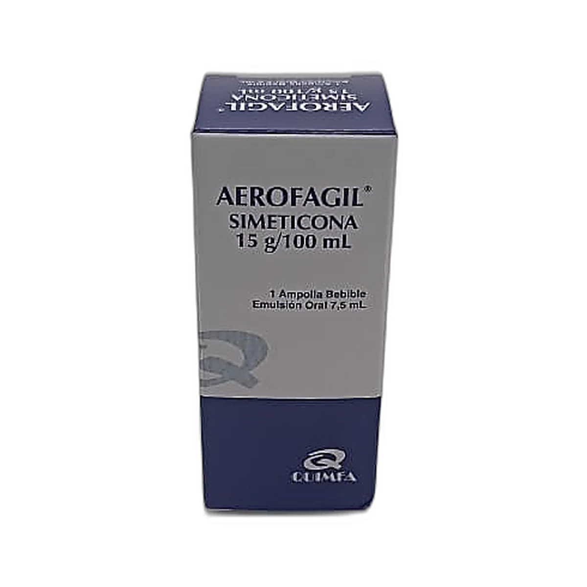 Aerofagil emulsion oral caja fco x 1 amp. x 7,5 ml. emul. b