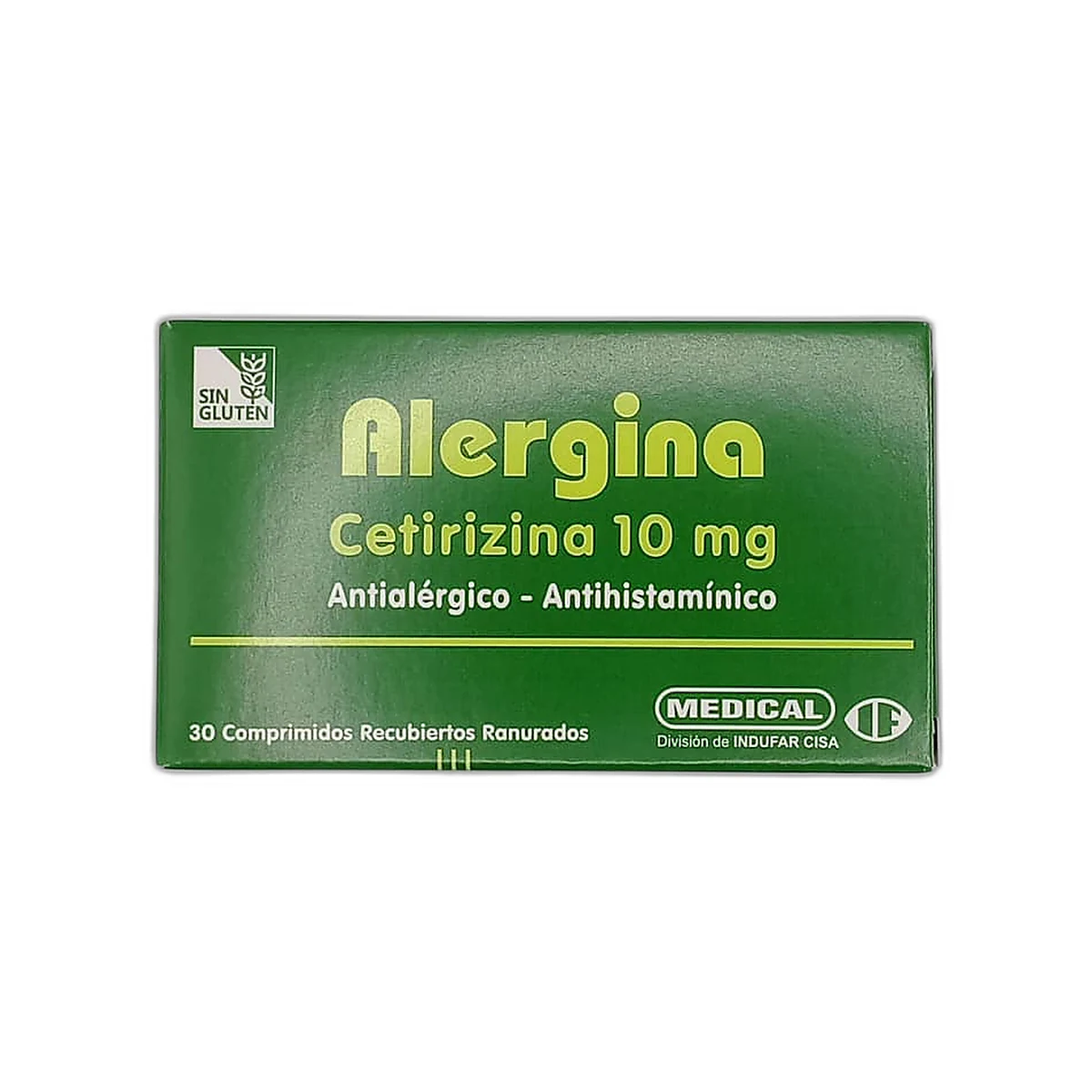 Alergina comp. rec. ran. caja x 30