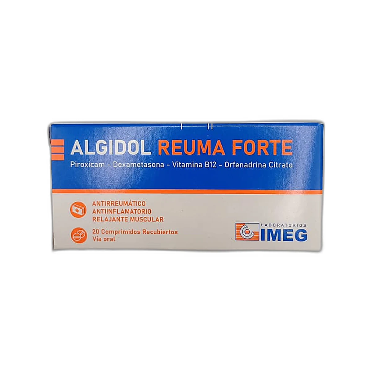 Algidol reuma forte comp. rec. caja x 20