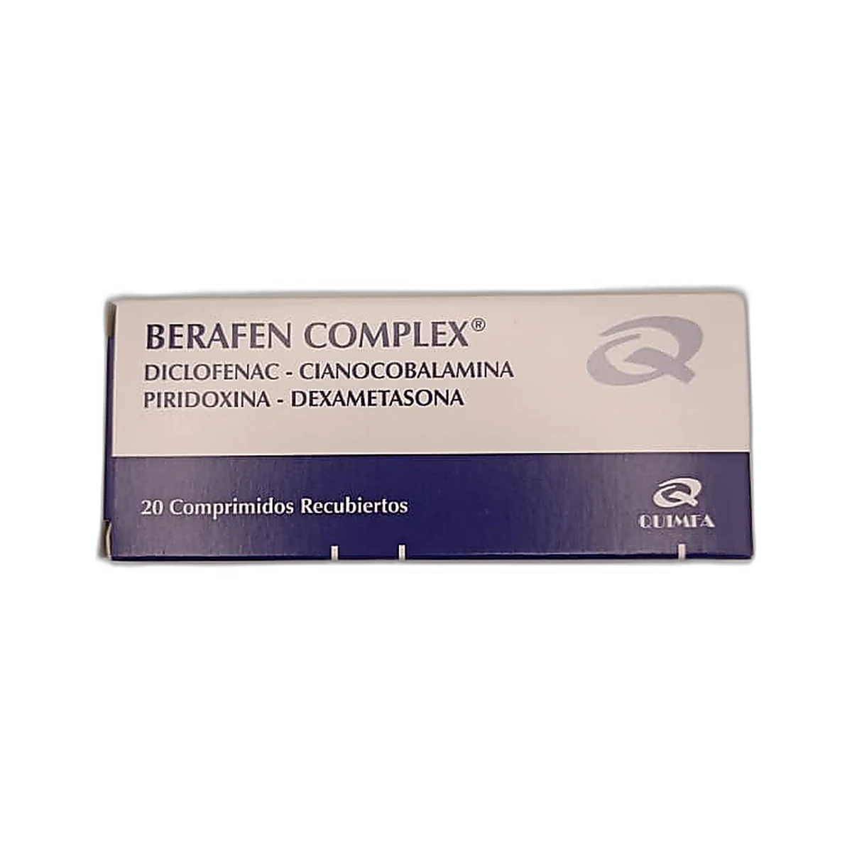 Berafen complex comp. rec. caja x 20