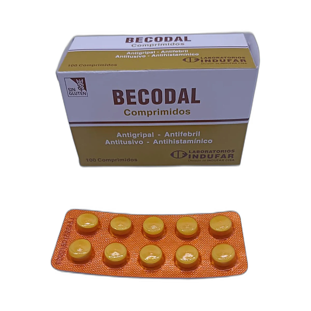 Becodal comp. caja x 100