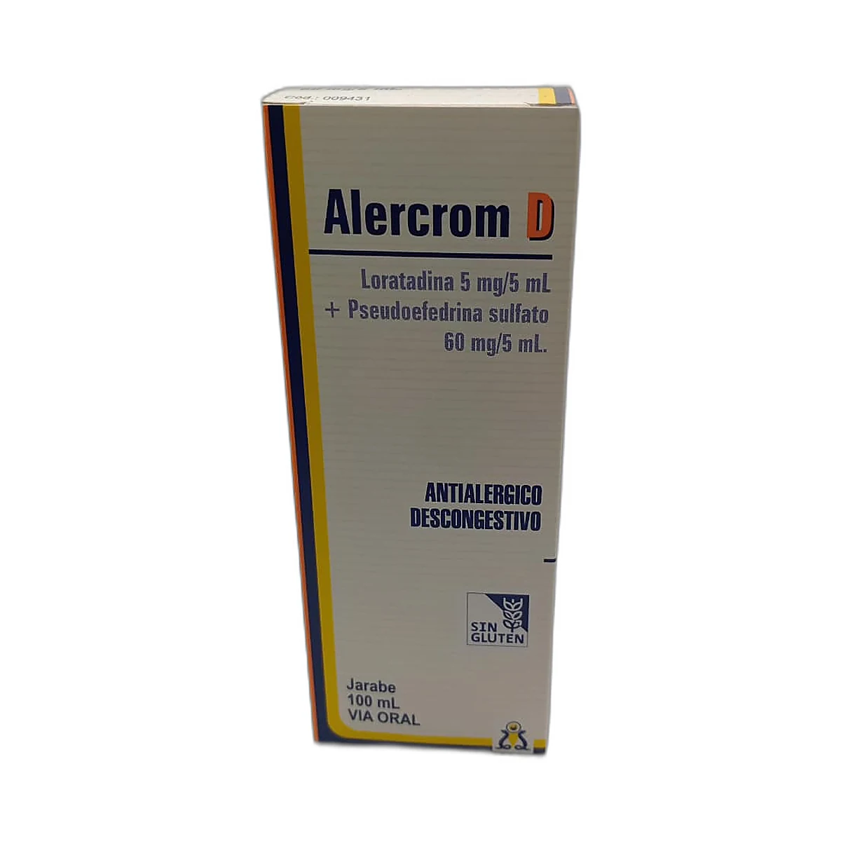 Alercrom d jarabe caja fco. x 100 ml.