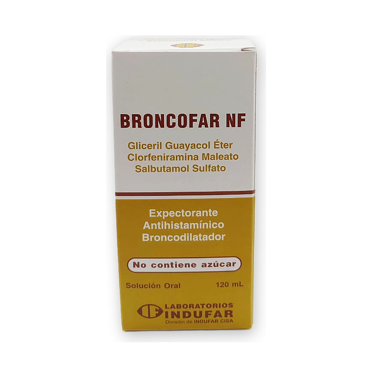 Broncofar nf sol. oral caja x 1 fco. x 120 ml. c/vasito do