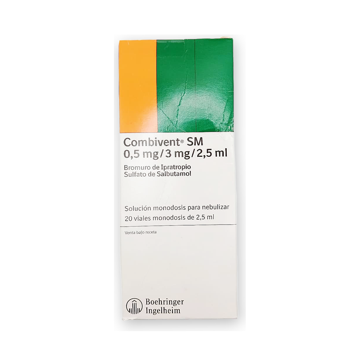 Combivent sm sol. p/neb. caja x 20 viales monodosis x 2,5 ml