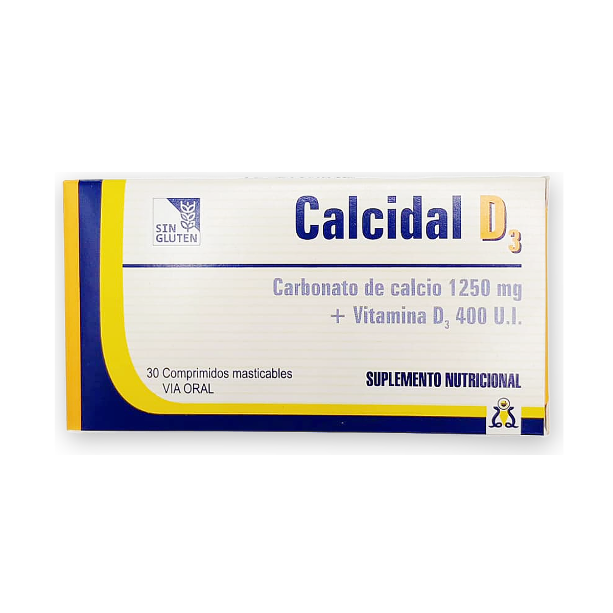 Calcidal d3 comp. mast. caja x 30