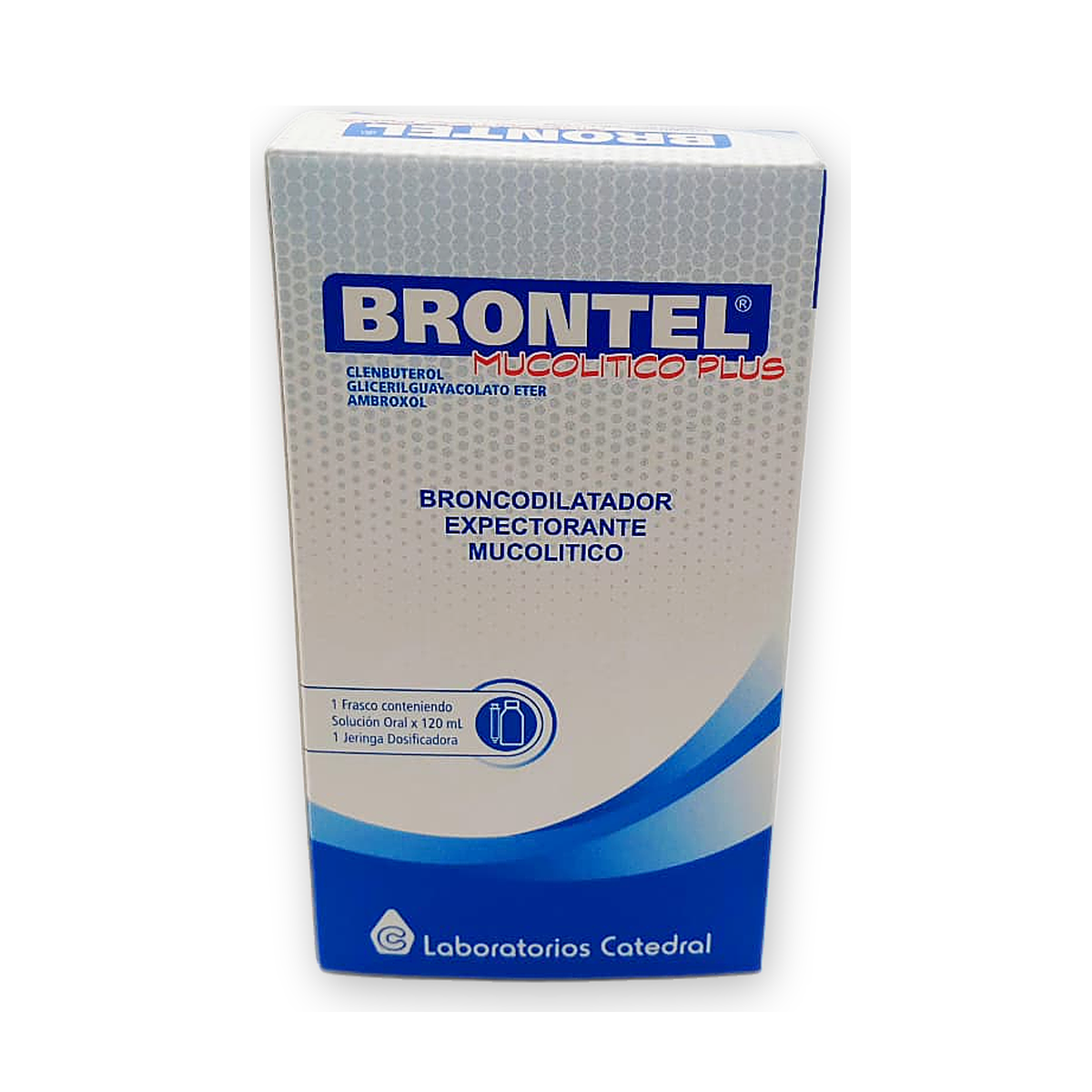 Brontel mucolitico plus jarabe caja x 1 fco x 120 ml.