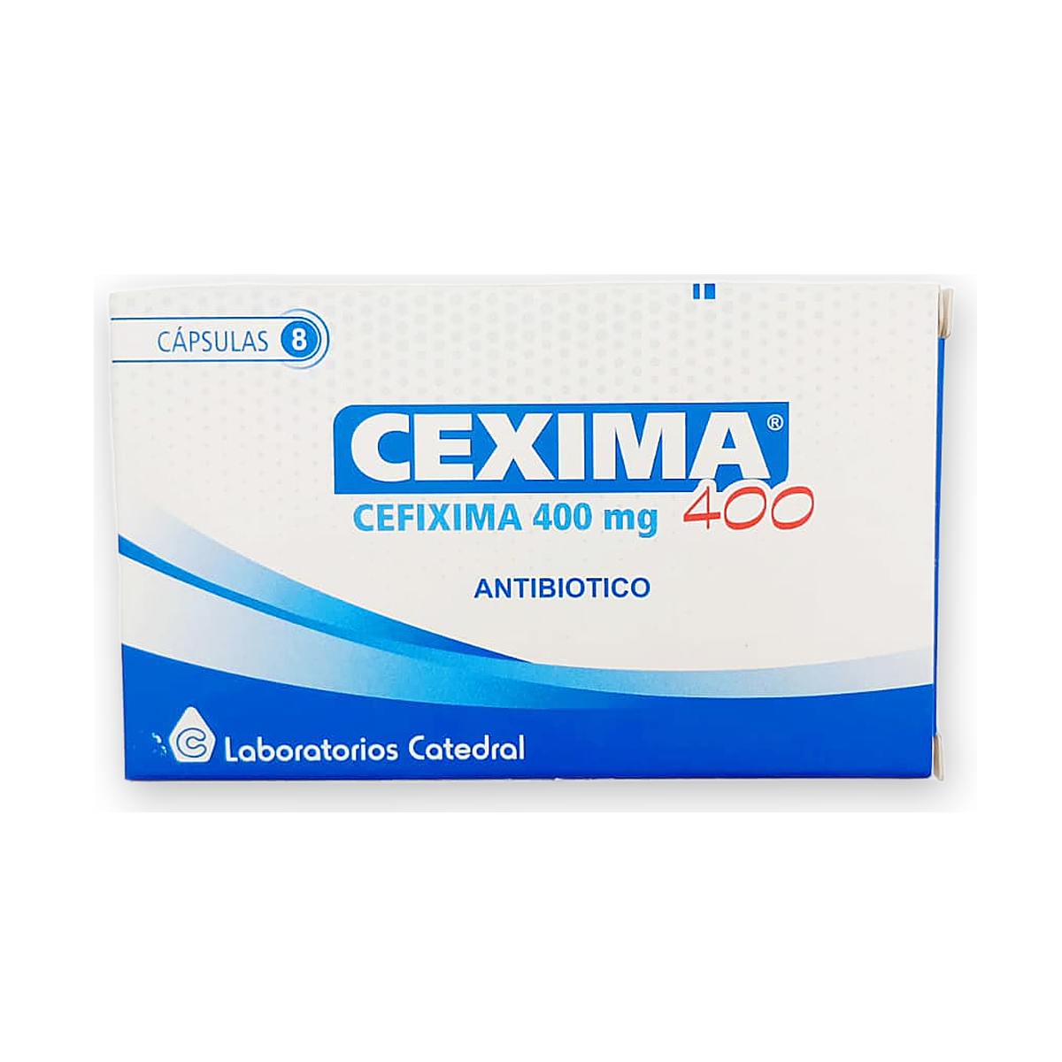 Cexima 400 mg. caps. caja x 8