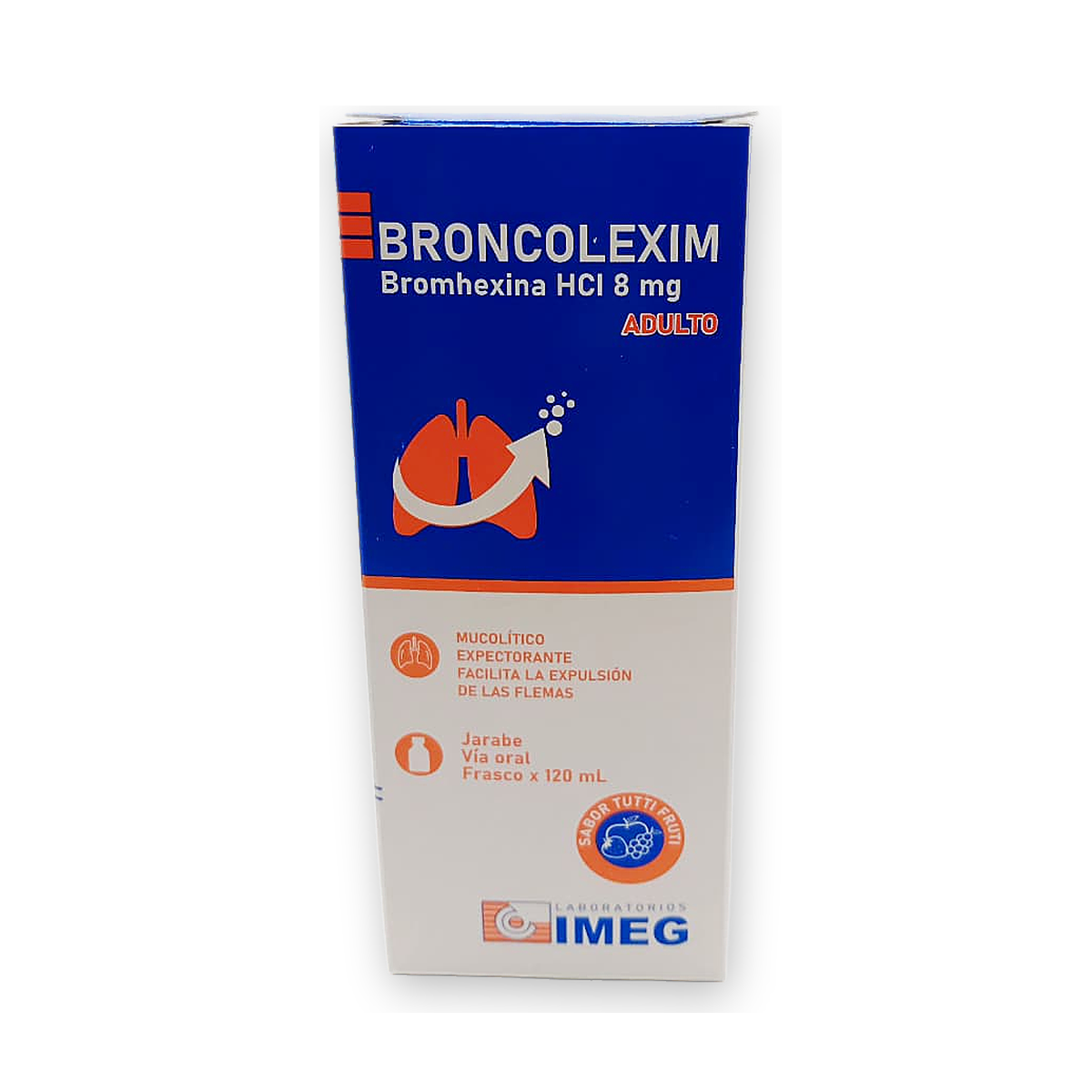 Broncolexim adulto jarabe caja fco. x 120 ml.