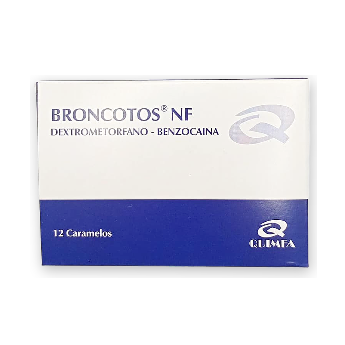 Broncotos nf caramelos caja x 12