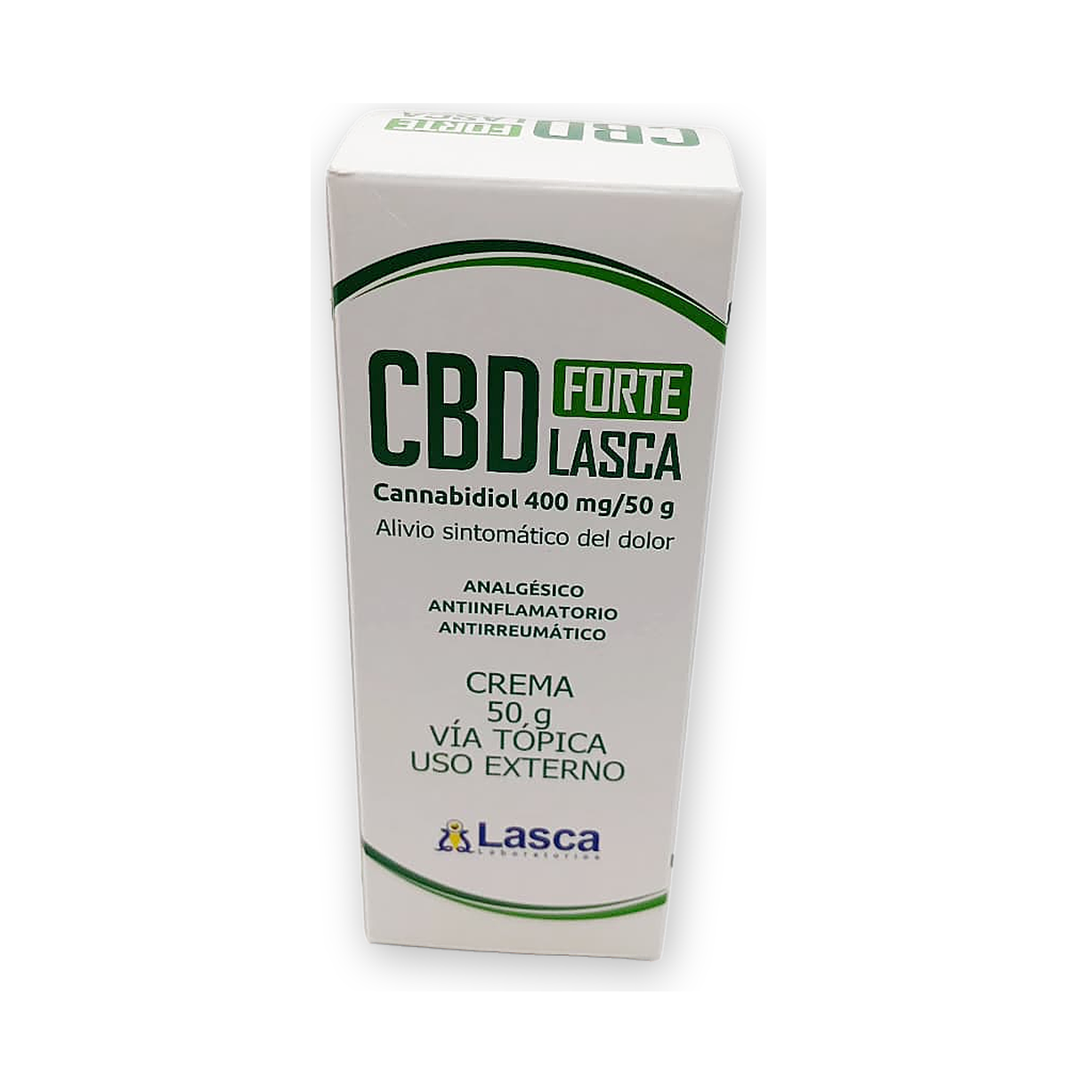 Cbd forte lasca crema caja pomo x 50 g.