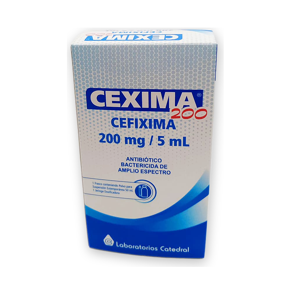 Cexima 200 polv. p/susp. ext. caja fco. x 50 ml.